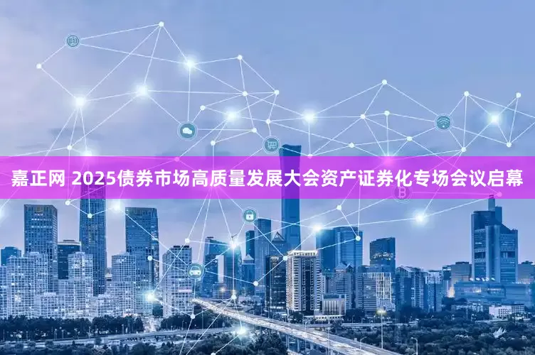嘉正网 2025债券市场高质量发展大会资产证券化专场会议启幕